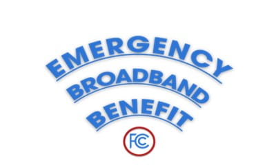 Logo for FCC emergency broadband benefit program